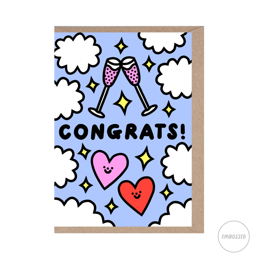 Congrats (Embossed)