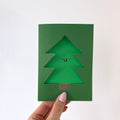 Christmas Tree Card (Die Cut)